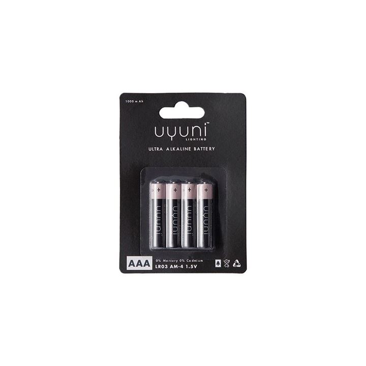 AAA Batterier fra UYUNI lighting 4 pk. <!--@Ecom:Product.DefaultVariantComboName-->